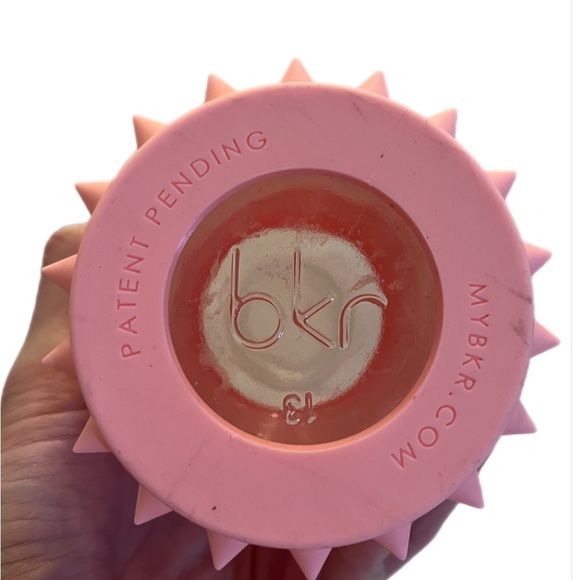 bkr Blush Spike Glass Water Bottle - Picture 3 of 3